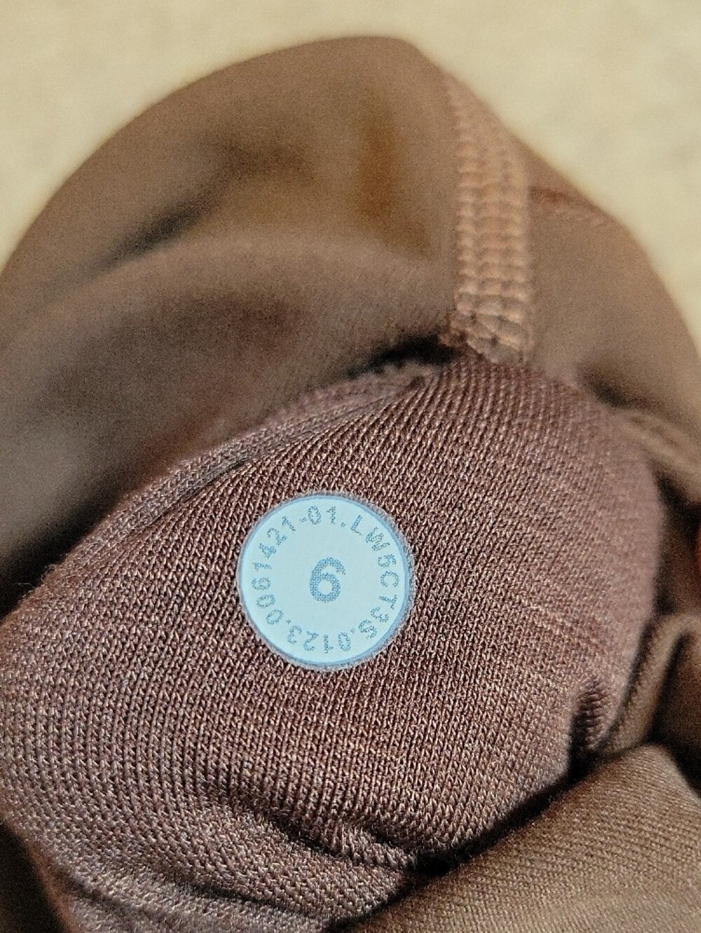 lululemon athletica Align High Rise Nulu Yoga Leggings Size 6 Roasted Brown - Picture 2 of 12